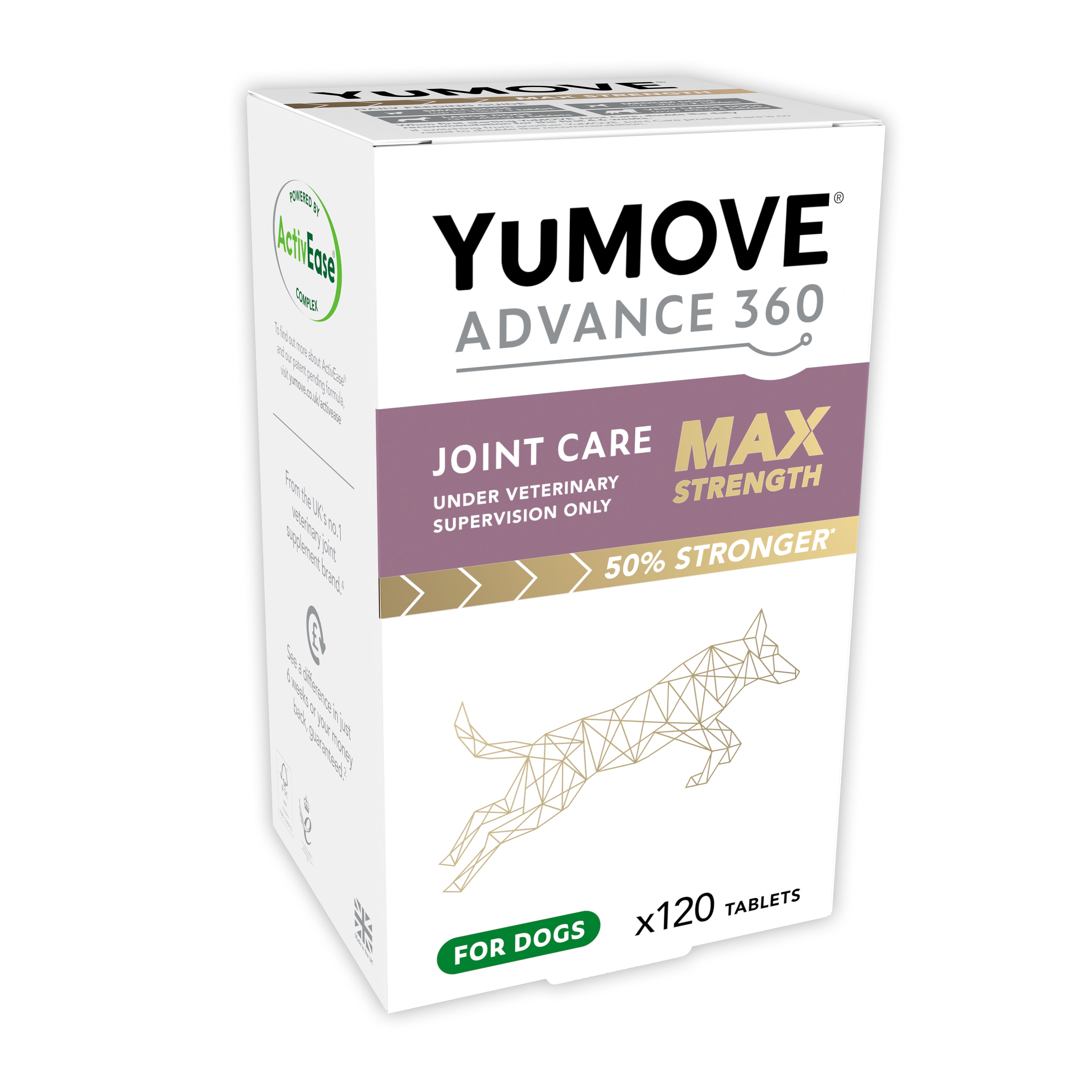 Yumove advance 360 outlet for dogs 120 tablets